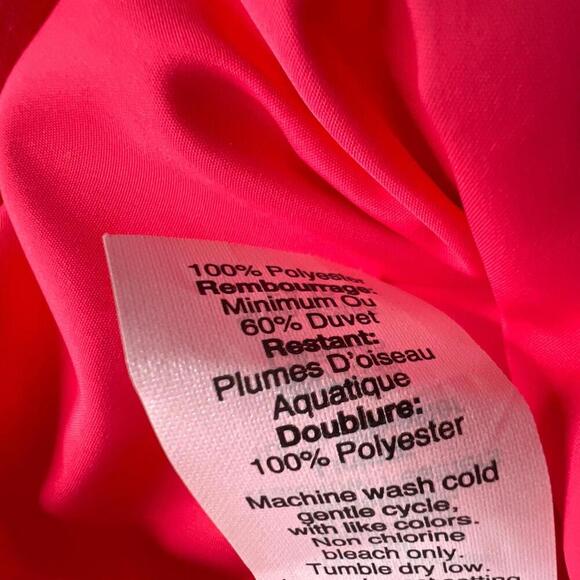 J.Crew Women’s Puffer Vest Pink 60% Down Feather Fill Quilted Medium M - Picture 5 of 9